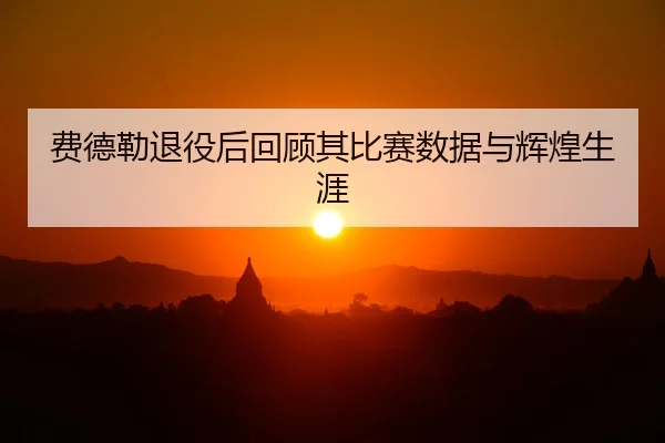 费德勒退役后回顾其比赛数据与辉煌生涯
